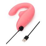 WOMANIZER - BLEND RABBIT VIBRATOR STIMULATOR VIBRANT ROSE