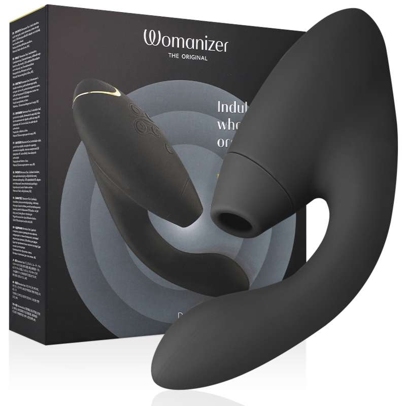 WOMANIZER - DUO 2 STIMULATOR BLACK WOMANIZER - DUO 2 STIMULATOR BLACK