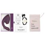 WOMANIZER - DUO NEXT DUAL CLITORAL & G-SPOT STIMULATOR DARK PURPLE