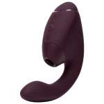 WOMANIZER - DUO NEXT DUAL CLITORAL & G-SPOT STIMULATOR DARK PURPLE