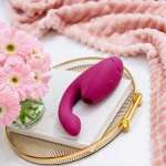 WOMANIZER - DUO NEXT DUAL CLITORAL & G-SPOT STIMULATOR DUSKY PINK