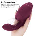 WOMANIZER - DUO NEXT DUAL CLITORAL & G-SPOT STIMULATOR DUSKY PINK
