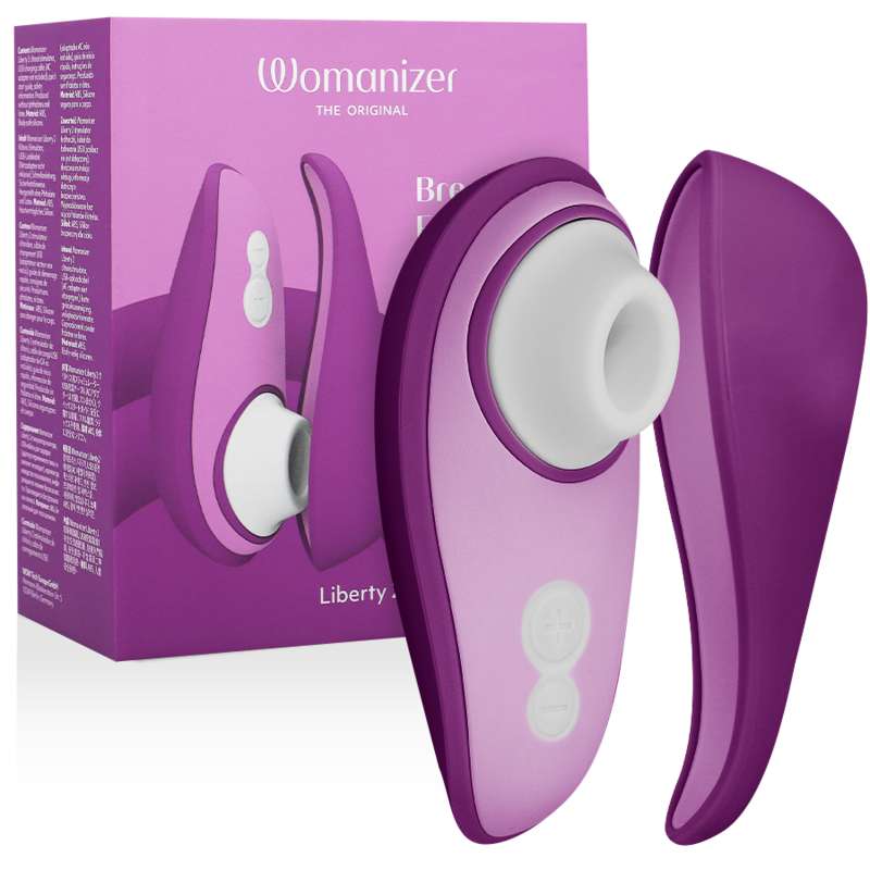 WOMANIZER - LIBERTY 2 CLITORIS STIMULATOR & SUCTION VIOLET WOMANIZER - LIBERTY 2 CLITORIS STIMULATOR & SUCTION VIOLET