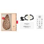 WOMANIZER - LIBERTY 2 SUCTION CLITORAL STIMULATOR 8 INTENSITY LEVELS LEOPARD PRINT
