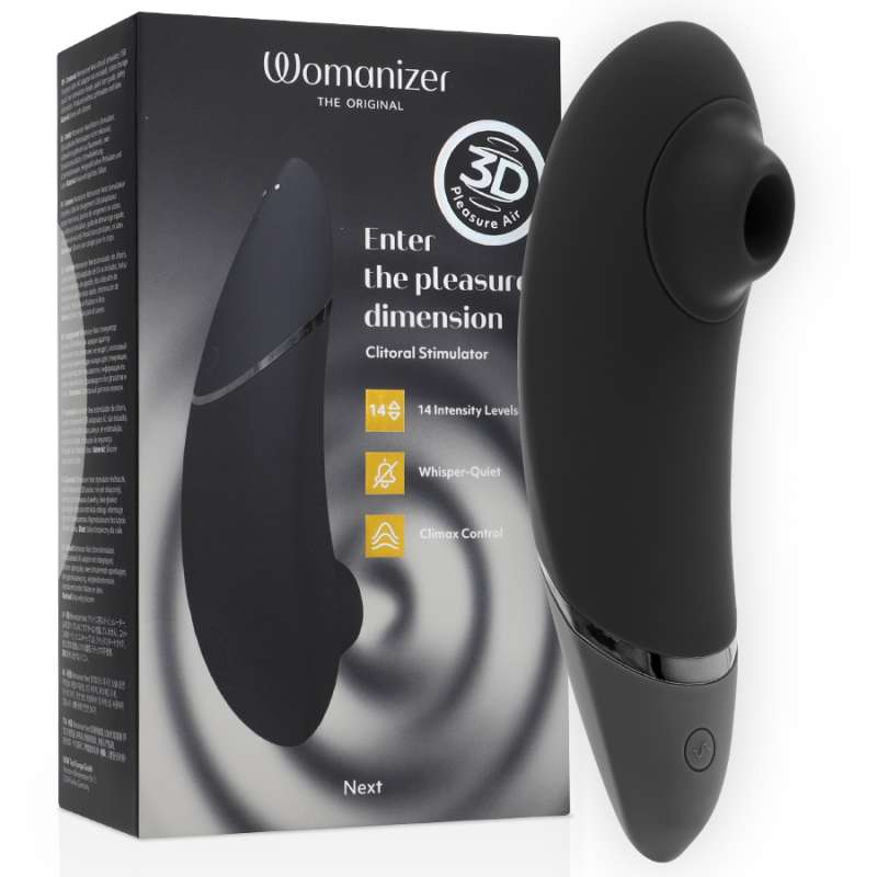 WOMANIZER - NEXT CLITORIAL STIMULATOR BLACK WOMANIZER - NEXT CLITORIAL STIMULATOR BLACK