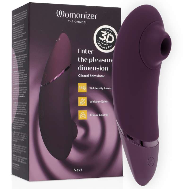 WOMANIZER - NEXT CLITORIAL STIMULATOR DARK PURPLE WOMANIZER - NEXT CLITORIAL STIMULATOR DARK PURPLE