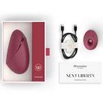 WOMANIZER - NEXT SUCTION CLITORAL STIMULATOR 14 INTENSITY LEVELS BORDEAUX