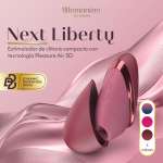 WOMANIZER - NEXT SUCTION CLITORAL STIMULATOR 14 INTENSITY LEVELS BORDEAUX