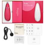 WOMANIZER - PREMIUM 2 CLITORAL STIMULATOR RASPBERRY