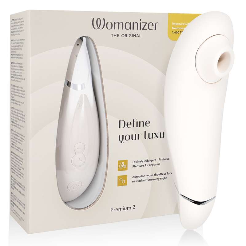 WOMANIZER - PREMIUM 2 CLITORAL STIMULATOR WARM GRAY WOMANIZER - PREMIUM 2 CLITORAL STIMULATOR WARM GRAY