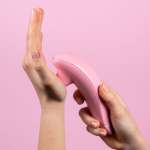 WOMANIZER - PREMIUM ECO SUCTION CLITORAL STIMULATOR 12 INTENSITY LEVELS ROSE
