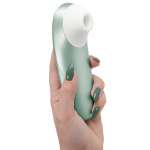 WOMANIZER - PRO VIBRANT CLITORAL STIMULATOR SAGE GREEN