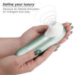 WOMANIZER - PRO VIBRANT CLITORAL STIMULATOR SAGE GREEN