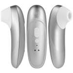 WOMANIZER - PRO VIBRANT CLITORAL STIMULATOR SILVER GREY