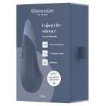 WOMANIZER - VIBE LAY-ON SILENT VIBRATOR DARK BLUE