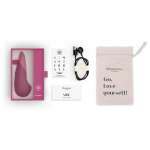 WOMANIZER - VIBE LAY-ON SILENT VIBRATOR DUSKY PINK