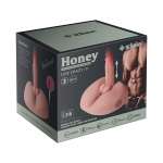 XISE - HONEY REALISTIC DILDO MASTURBATOR WITH VIBRATION 25 CM