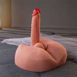 XISE - HONEY REALISTIC DILDO MASTURBATOR WITH VIBRATION 25 CM