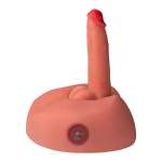 XISE - HONEY REALISTIC DILDO MASTURBATOR WITH VIBRATION 25 CM