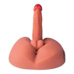 XISE - HONEY REALISTIC DILDO MASTURBATOR WITH VIBRATION 25 CM