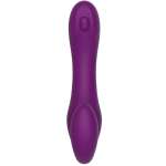 XOCOON - 2 IN 1 STRAPLESS STRAP-ON VIBRATOR WITH REMOTE CONTROL PURPLE