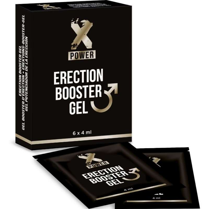 XPOWER - ERECTION BOOSTER GEL 6 X 4 ML XPOWER - ERECTION BOOSTER GEL 6 X 4 ML